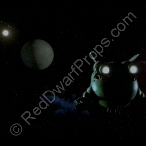 starbug flying towards moon